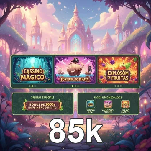 Carteira e saldo no app 85k com movimentação mobile