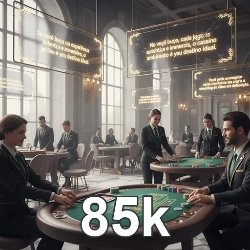 Pessoa entrando na 85k pelo celular em qualquer lugar