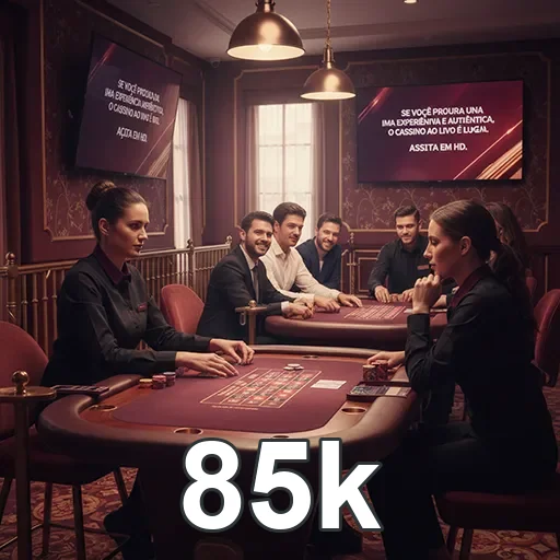 Login seguro da conta 85k no celular em qualquer lugar