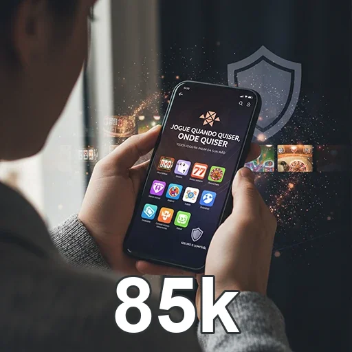 85k: Plataforma Acesse com segurança e jogue pelo celular