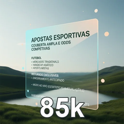 Tela da plataforma 85k no celular com login seguro