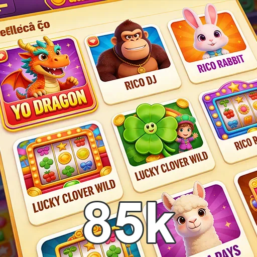 Tela do app 85k com promoções atuais no celular