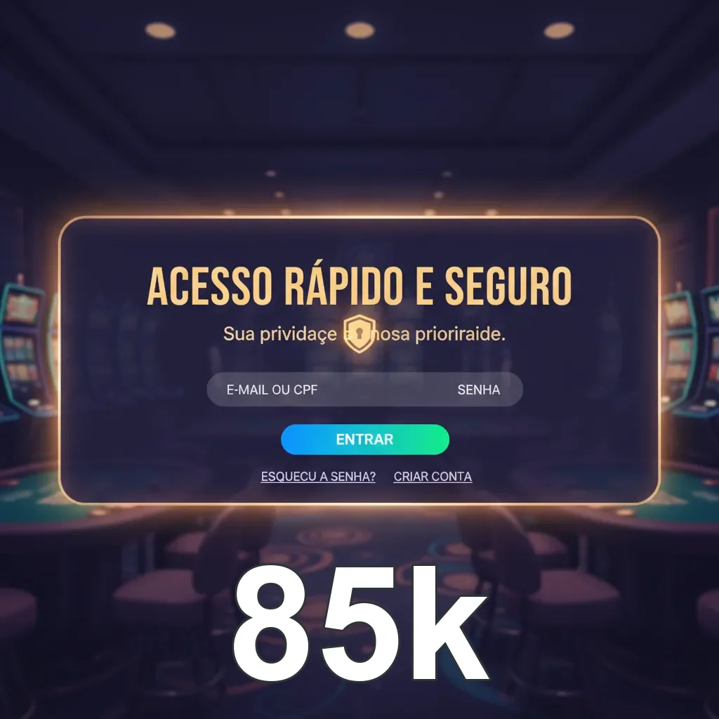 Tela de suporte com regras claras da plataforma 85k