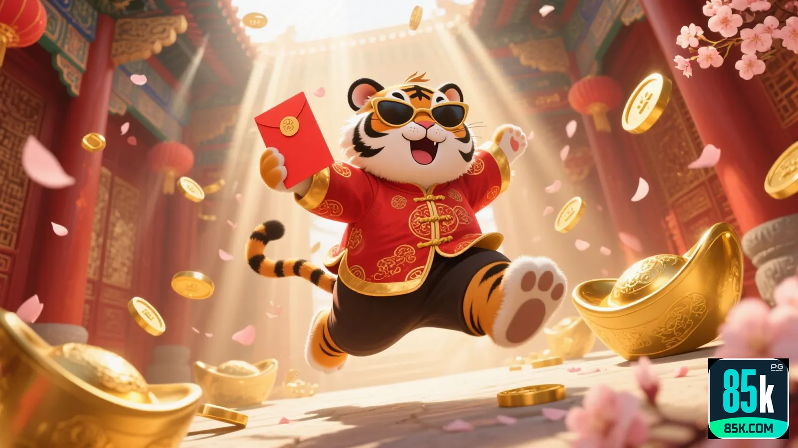 Imagem de um cassino de alto nível, onde a confiança da 85k transforma a experiência de jogo.